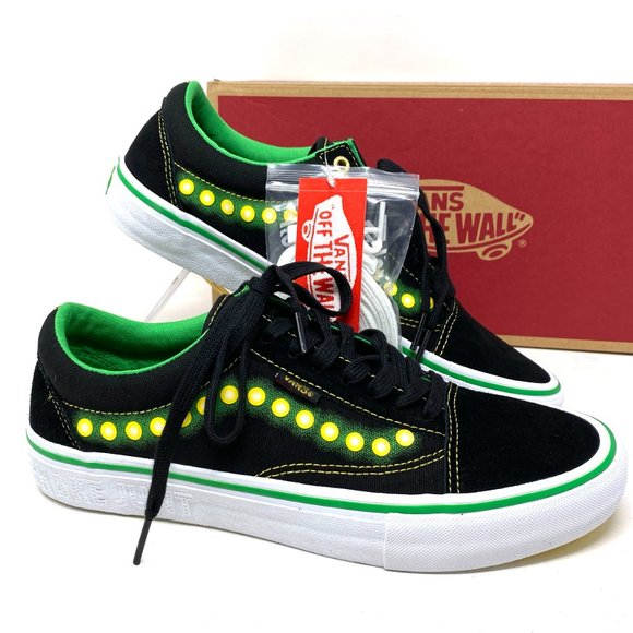 💖MEGA SALE💖VANS Old Skool Pro Shake Junt Black Suede Casual Womens VN0A45JC0V4 - Picture 9 of 11